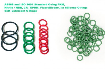 BS1516 AS568B DIN 715 NBR EPDM FFKM Rubber Silicone Seal O-Rings