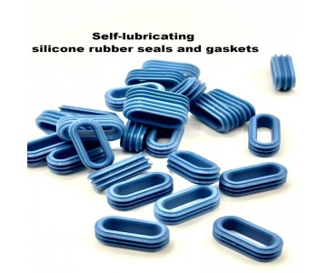 Self-lubricating Rubber Gaskets and Seals|High-Quality Custom Rubber Silicone Viton Injection Molding Rings Gasket